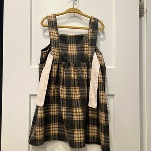 Zara girls plaid dress